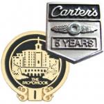 Years Of Service Pins, Lapel Badges, Badges